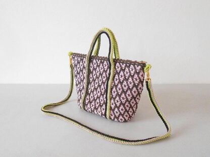 Iris Tapestry Bag