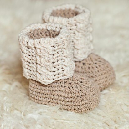 Baby Autumn Cable Boots