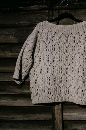 Easy Lace Sweater