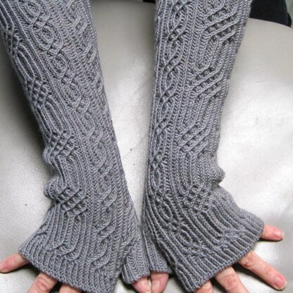 Elger Long Fingerless Mitts