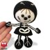 159 Doll in a Halloween Skeleton outfit