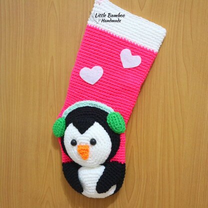 Penguin Christmas Stocking