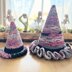 Kids & Dolls Ruffled Witch Hats