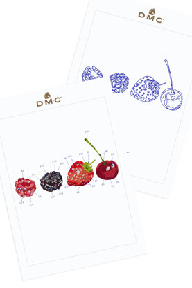 Berries in DMC - PAT0503 - Downloadable PDF