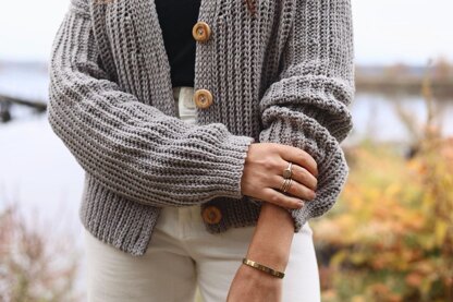 Nantucket Ribbed Cardigan