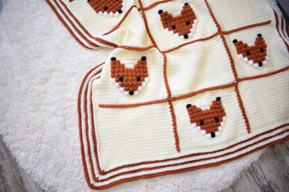 Foxyland blanket