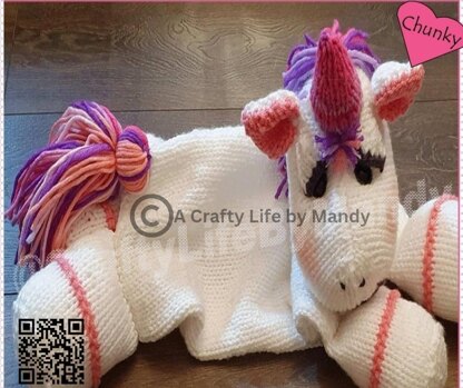 Unity The Unicorn Pyjama/Water Bottle Cosy