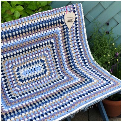Harbour Granny Rectangle Crochet Blanket