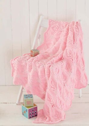 Blankets in Hayfield Baby Chunky - 4764 - Downloadable PDF