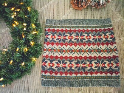 Christmas Hat & Cowl Set