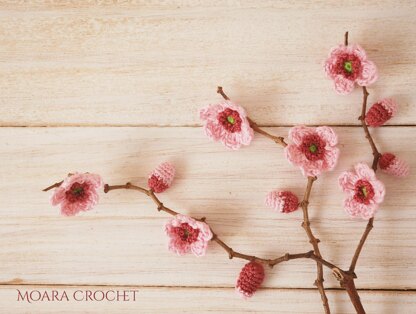 Crochet Cherry Blossom