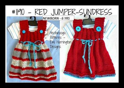 1190 - KNIT SUNDRESS JUMPER