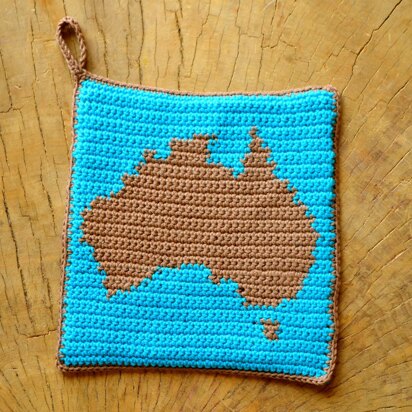 Australia Potholder