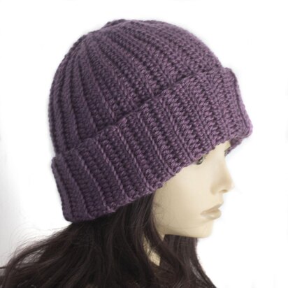 Ribbed Beanie Hat