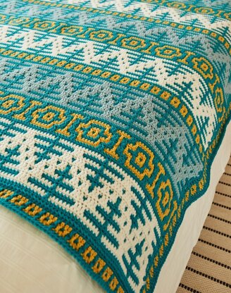 Norway Spruce Blanket - US terms Crochet pattern by Rosina Plane  Crochet  blanket patterns, Afghan crochet patterns, Crochet blanket