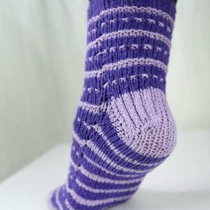 Dots & Bands Socks in Cascade Yarns Fixation  - DK417 - Downloadable PDF