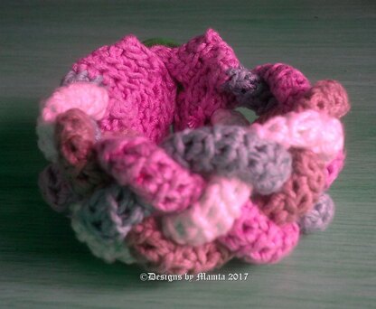 Crochet Cuff Bracelet Pattern Four Braided Jewelry