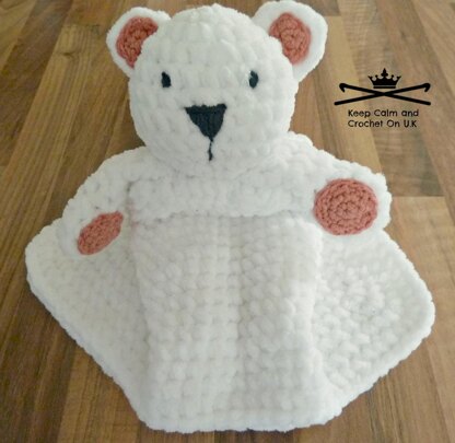 White discount bear lovey