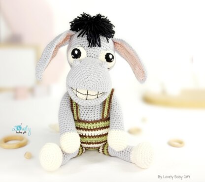Amigurumi Donkey Crochet Pattern