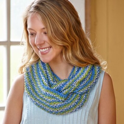 703 Orla Cowl - Knitting Pattern for Women in Valley Yarns Southwick