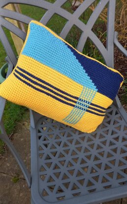 Crossing Lines Cushion Cover