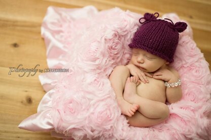 Baby Animal Hat, Newborn Animal Hat