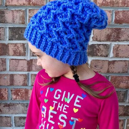 Chunky Cabled Waves Hat | Crochet Pattern