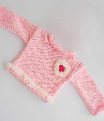 Sentro knitting machine baby sweater