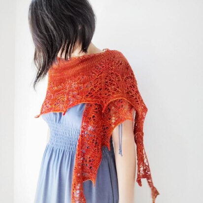 Pomegranate Shawl