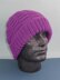 Chunky Basket Stitch Beanie Hat