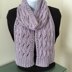 The Phoebe Lacy Cabled Scarf