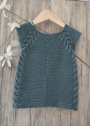 Lil’ Rosebud seamless top down dress / tunic top - P112.