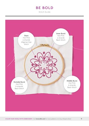 Paintbox Crafts Color Your World With Embroidery Patterns