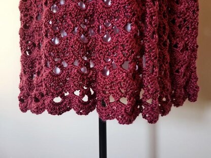 Rose Bud Poncho