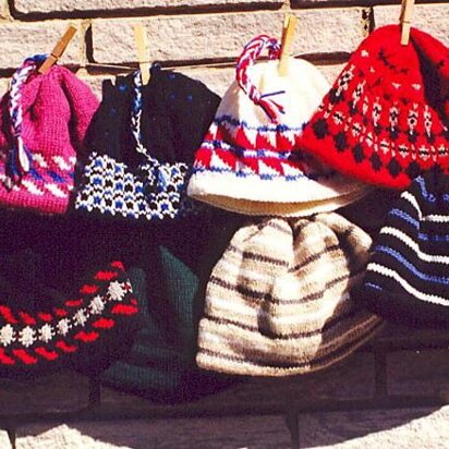 Rocky Mountain Hats and Headbands Pattern - knitting pattern