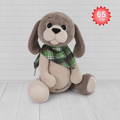 Big plush puppy 65cm