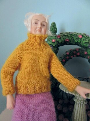 1:12th scale Ladies saddle shoulder jumper