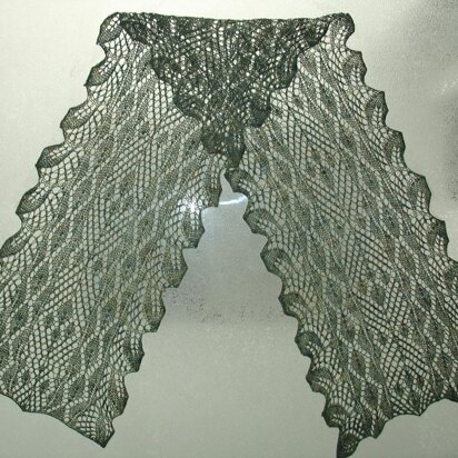 Thriving and Falling Leaves Scarf or Cowl