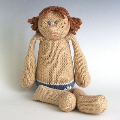 G is for Girl (a soft doll)