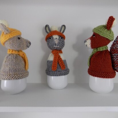 Animal Egg Cosies