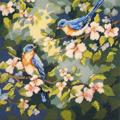 Spring Bluebirds - PDF