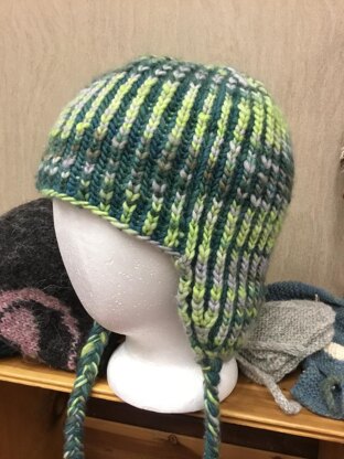 Brioche Ear Flap Hat