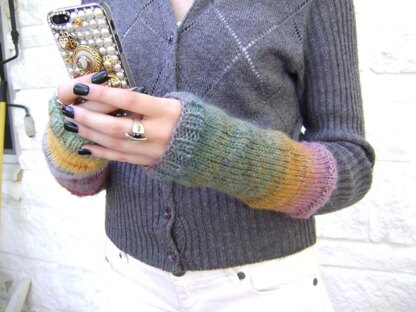 Knitted Arm Warmers