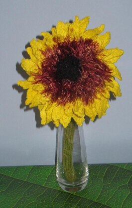 Sunflower knitting pattern