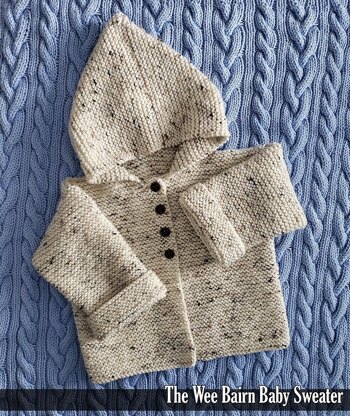 The Wee Bairn Baby Sweater