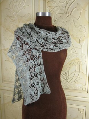 Moonmist Shawl