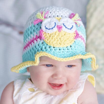 Owl Hat Pattern, Fun in the sun!