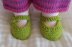 Julia - 8ply buttoned baby shoes