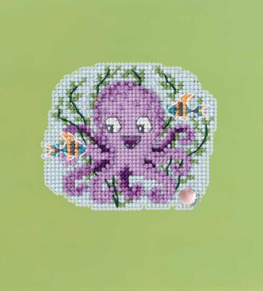 Mill Hill Octy Cross Stitch Kit - 3.25inw x 2.5in