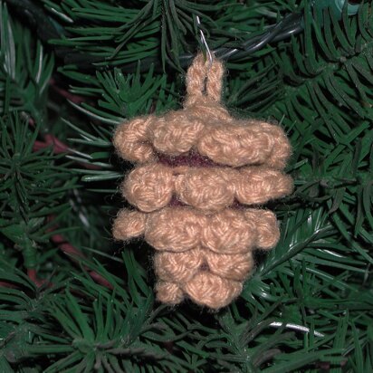 Christmas Pine Cone Ornament C-063